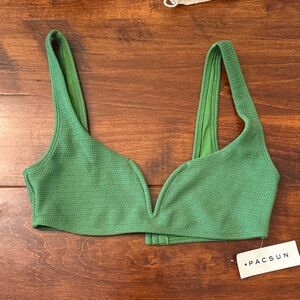 PacSun Vibrant Green Knit Bralette